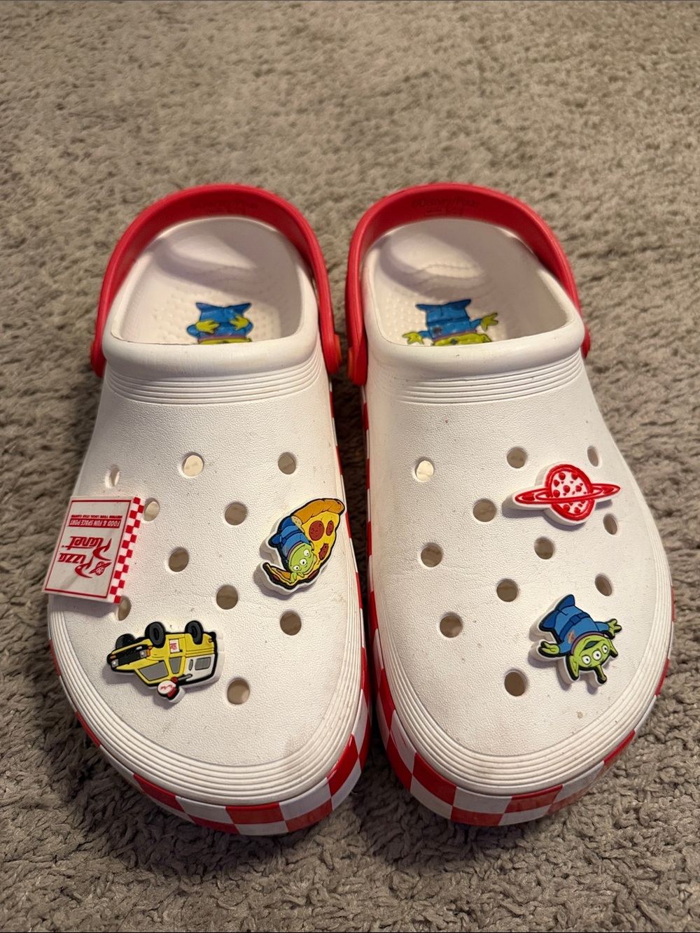 Crocs Toy Story Pizza Planet Women’s 9
